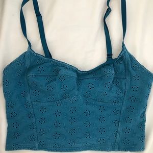 Free People Blue Bralette